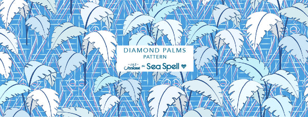 Creating Diamond Palms Print