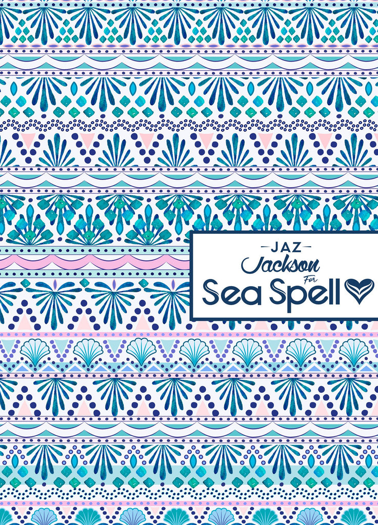 Tidepool pattern swatch by Sea Spell